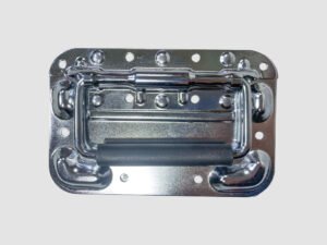 ASA GRANDE SUPERPUESTA DE ACERO CROMADO CON MUELLE Y  BANDEJA - AHSH 045