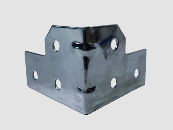 ESQUINERO EN L C/NERVADURAS 6 AGUJEROS 53X40MM - AHSH 104
