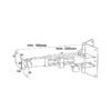 SOPORTE DE PARED PARA PARLANTE - SPS ADG-1
