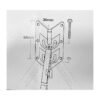 SOPORTE DE PARED PARA PARLANTE - SPS ADG-1