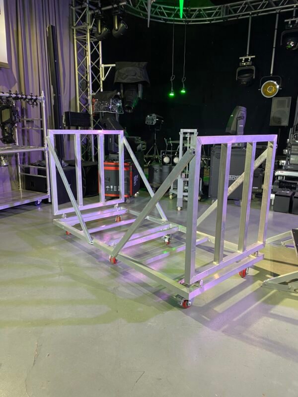 CARRO DE ESCENARIO DE ALUMINIO MODULAR PORTATIL