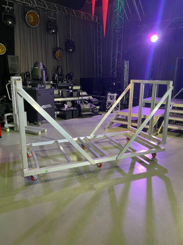 CARRO DE ESCENARIO DE ALUMINIO MODULAR PORTATIL