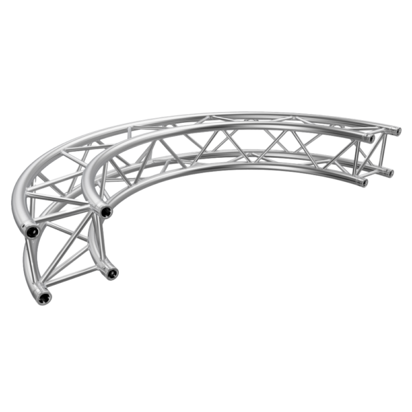 estructura circular TRAMOS CIRCULARES H40 / PULIDO Y NEGRO