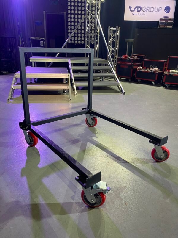 CARRO CHICO DE ESCENARIO – NEGRO