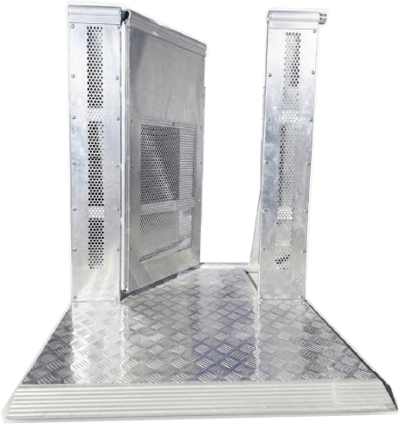 Stage barrier gate