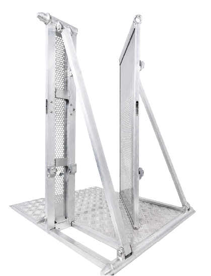 Stage barrier gate