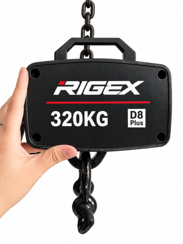 Carcasa negra RIGEX 320KG D8 Plus RIGEX 320Kg